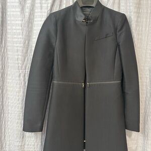 BCBGMaxAzria Black Coat with Unique Collar